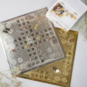 Maharaja Royal Brass Ludo set